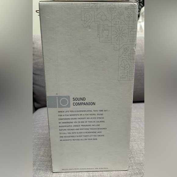 NIB IO Sound Companion Therpy Stress Relief PFA Brands SCW-450 Machine
#0924245 - Picture 8 of 12